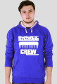 #szczotka_crew bluza v2 -niebieski/czerwony