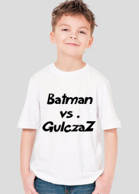 Koszulka dziecięca Batman vs. GulczaZ