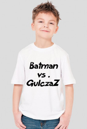 Koszulka dziecięca Batman vs. GulczaZ