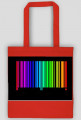 eko torba z kodem kreskowym " rainbow "