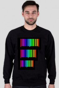 bluza z kodem kreskowym '' rainbow ''
