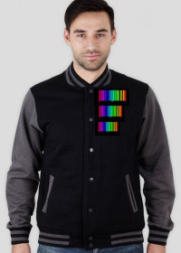 bluza z kodem kreskowym '' rainbow ''
