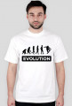 Koszulka męska - EVOLUTION (różne kolory!)