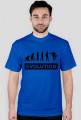 Koszulka męska - EVOLUTION (różne kolory!)