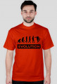 Koszulka męska - EVOLUTION (różne kolory!)