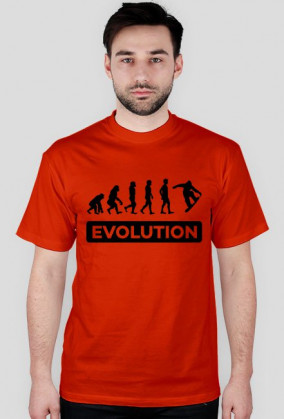 Koszulka męska - EVOLUTION (różne kolory!)