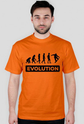 Koszulka męska - EVOLUTION (różne kolory!)