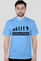 Koszulka męska - EVOLUTION (różne kolory!)