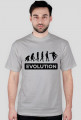 Koszulka męska - EVOLUTION (różne kolory!)