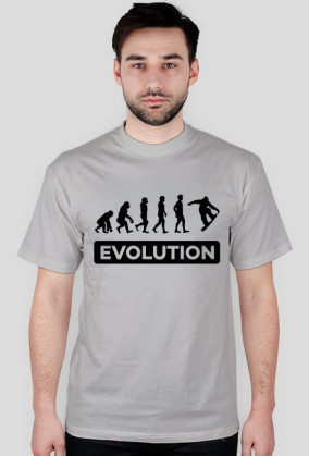 Koszulka męska - EVOLUTION (różne kolory!)