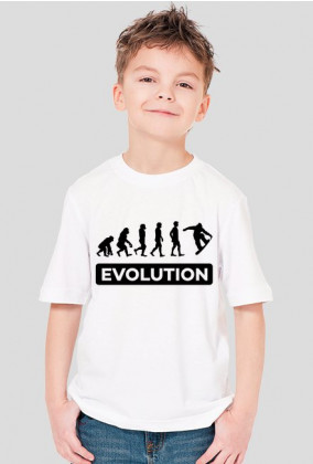 Koszulka dla chłopca - EVOLUTION (różne kolory!)
