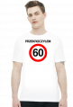 Prezent na 60 urodziny - przekroczyłem 60-tkę koszulka