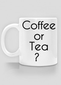 Kubek "Coffe or Tea?"