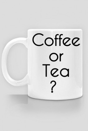 Kubek "Coffe or Tea?"
