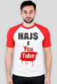 T-shirt Hajs z YouTube