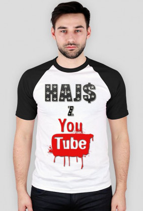 T-shirt Hajs z YouTube