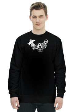 ptak i tryby steampunk - Bluza