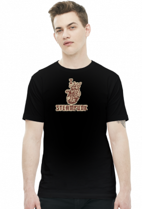 I Love Steampunk Old-koszulka Męska