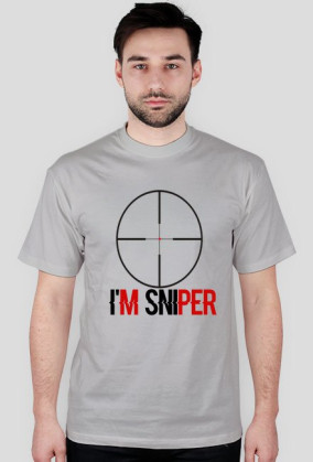 I'M SNIPER-Męska Wielokolorowa