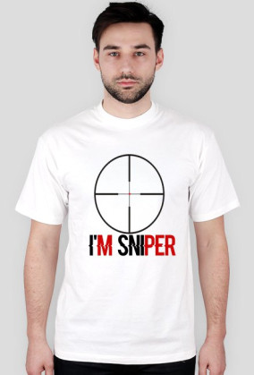 I'M SNIPER-Męska Wielokolorowa