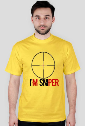 I'M SNIPER-Męska Wielokolorowa
