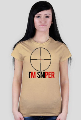 I'M SNIPER-Damska Wielokolorowa