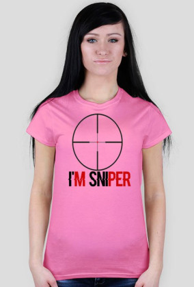 I'M SNIPER-Damska Wielokolorowa