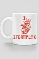 I Love Steampunk-Kubek