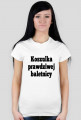 t-shirt: koszulka prawdziwej baletnicy