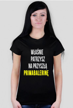 t-shirt: primabalerina black