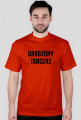 t-shirt męski: Urodzony tancerz red