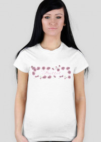 t-shirt: ballet kwiaty
