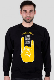 Bluza męska - EVERYTHING I LIKE IS..