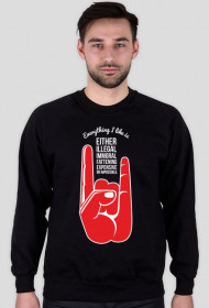 Bluza męska - EVERYTHING I LIKE IS..