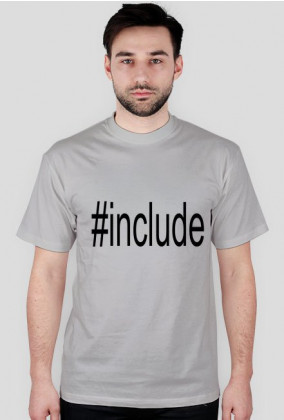 T-shirt koszulka #include c++