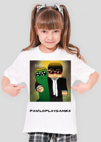 Koszulka Minecraft Dziewczęca