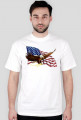 Koszulka z orłem i flagą USA