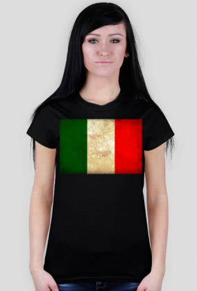 Koszulka z flagą Włoch