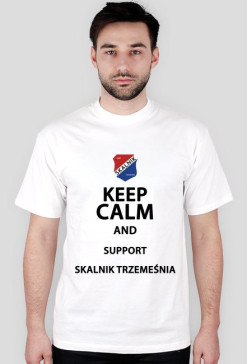 Koszulka "KEEP CALM" biała