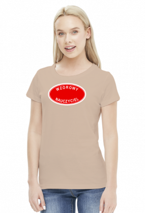 Wzorowy nauczyciel - koszulka damska