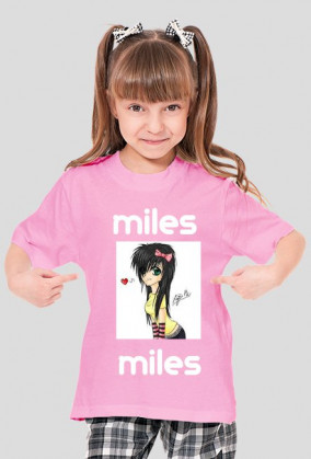 Koszulka dziewczęca Miles