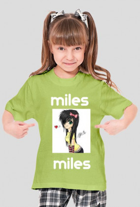 Koszulka dziewczęca Miles