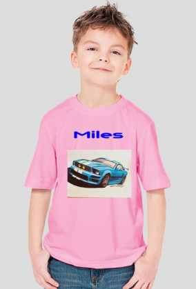 koszulka chłopieńca Miles