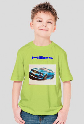 koszulka chłopieńca Miles