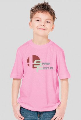 Koszulka Dziecięca SmashFest.pl