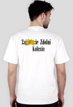 ZZK CREW t-shirt biały
