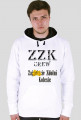 Bluza ZZK Crew biało czarna
