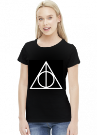 Harry Potter Insygnia śmierci koszulka damska