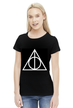 Harry Potter Insygnia śmierci koszulka damska