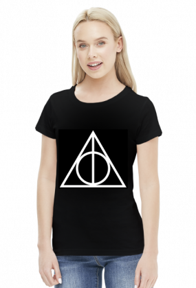 Harry Potter Insygnia śmierci koszulka damska